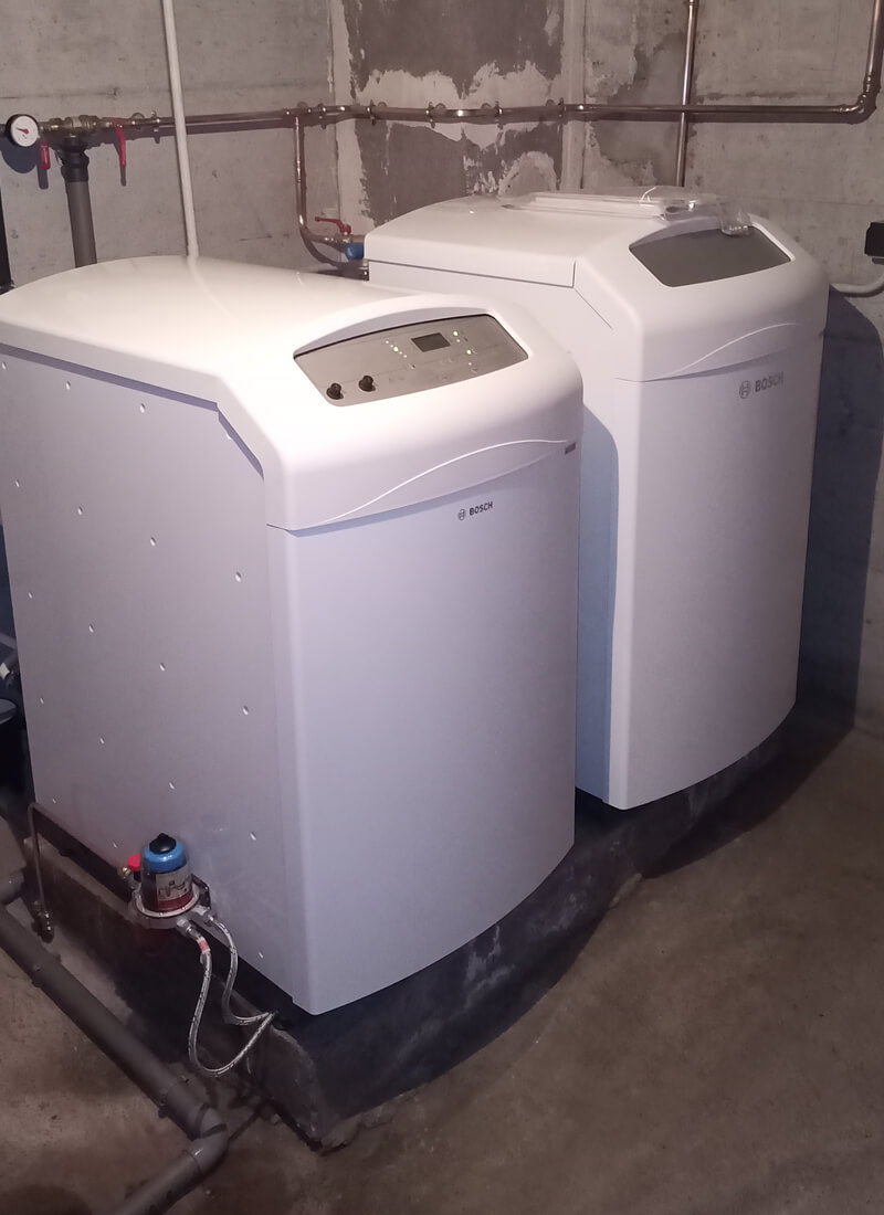 Installation d’une chaudière fioul Bosch
