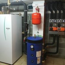 Installation d'une pompe à chaleur Mitsubishi