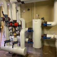 Réalisation d'une chaufferie avec des condensations en cascade avec (…)