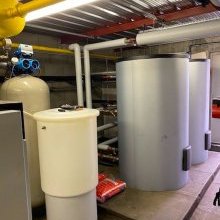 Réalisation d'une chaufferie avec des condensations en cascade avec (…)