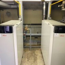Réalisation d'une chaufferie avec des condensations en cascade avec (…)