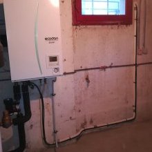 Remplacement d'une chaudière par une pompe à chaleur