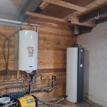 Remplacement d'une chaudière fioul basse température par une pompe à (...)