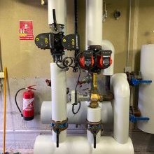 Réalisation d'une chaufferie avec des condensations en cascade avec (…)