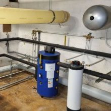 Installation de 2 chaudières BOSCH en cascade dans une copropriété sur la (…)